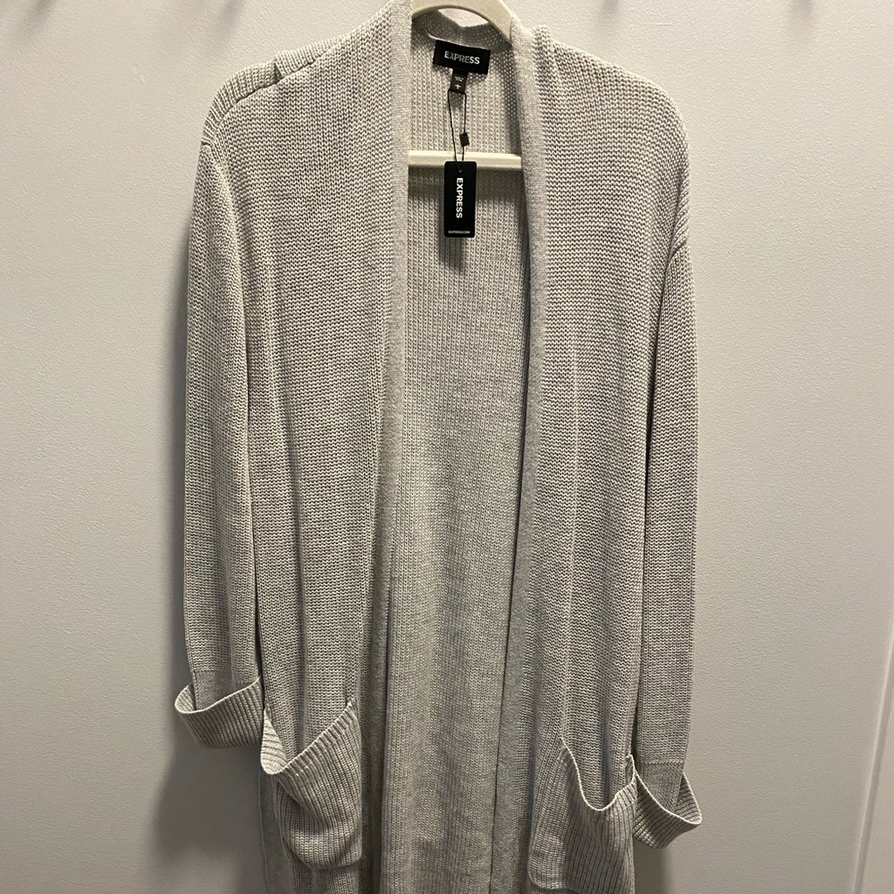 Express Long Duster Cardigan